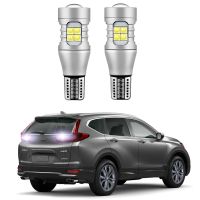 2ชิ้น Canbus สำหรับ Honda Cr V Crv 2017 2018 2023 2023 2023 2023 Led สำรองหลอดไฟถอยถอยหลัง