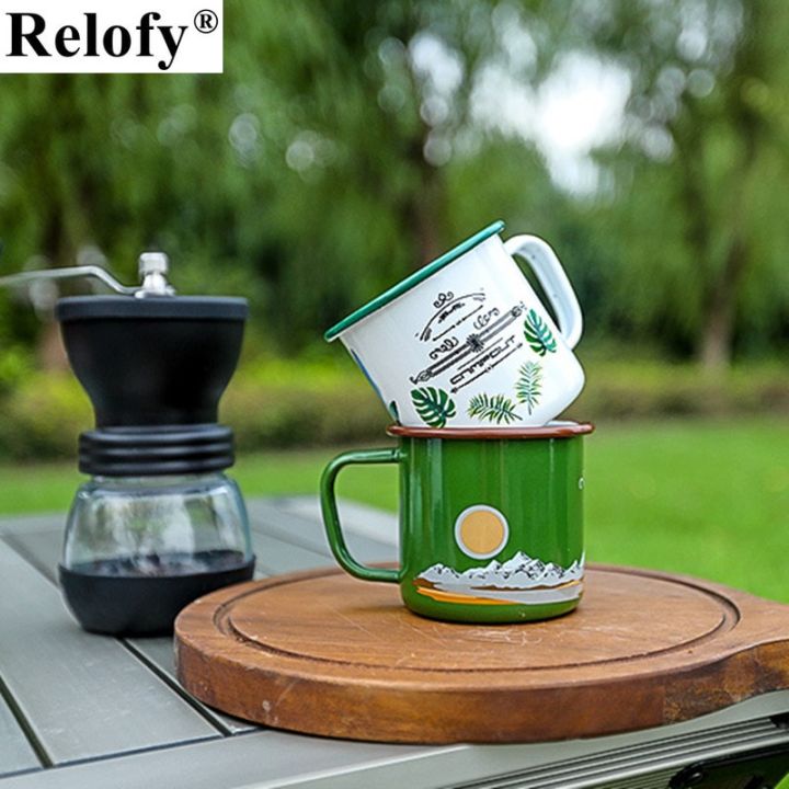 270ml-outdoor-camp-enamel-beer-mug-home-accommodation-wine-cup-coffee-thickers-mugs-family-juice-water-drinking-beverage-utensil