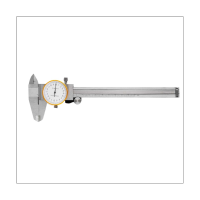 1 Piece Double Way Shock Proof Dial Calipers 150Height Diameter Measurement Vernier Calipers 0.02mm High Precision