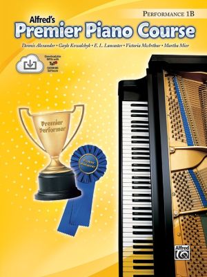 Premier Piano Course 1B | PERFORMANCE (Downloadable MP3s with Software)