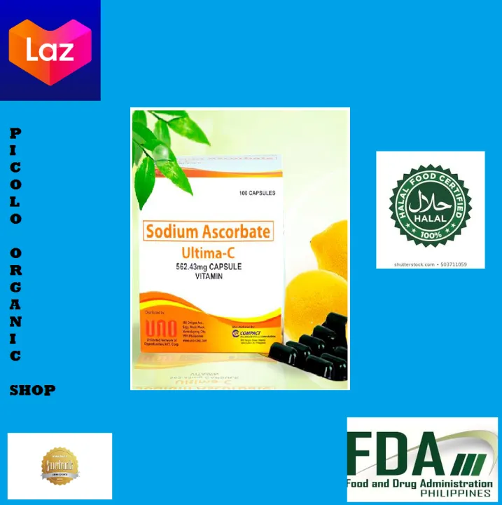 ULTIMAC 100 ORIGINAL 10 blister (100capsules) (sodium ascorbate