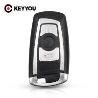 KEYYOU มาใหม่เปลี่ยน3ปุ่มเปลือกกุญแจรถสำหรับ BMW 1 3 5 6 7ชุด X3 X4 Key Fob ป้องกันกรณี