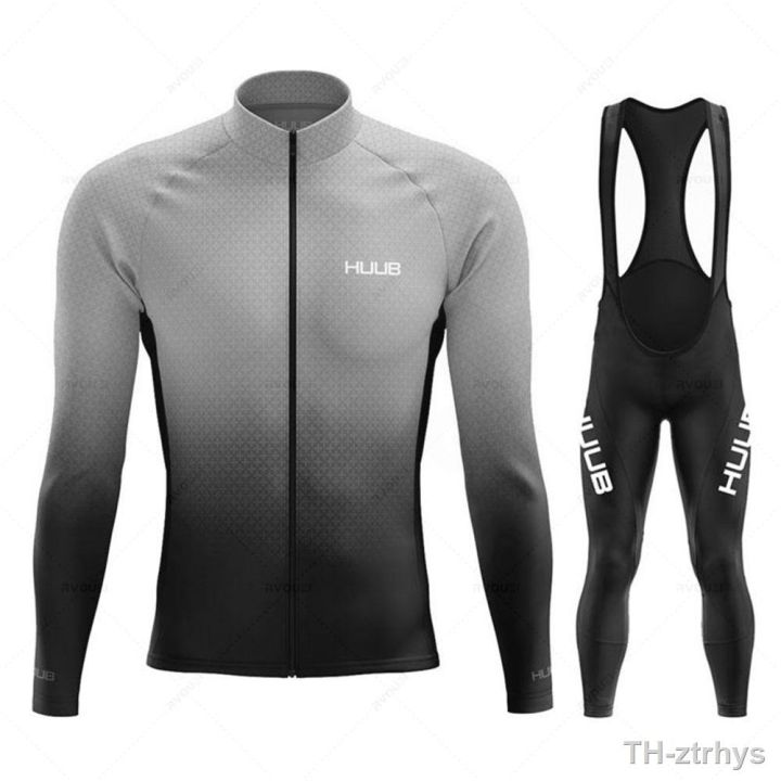 huub-pro-team-spring-autumn-summer-cycling-jersey-sets-new-2022-long-sleeve-cycling-clothing-bike-ciclismo-mtb-ropa-de-hombre