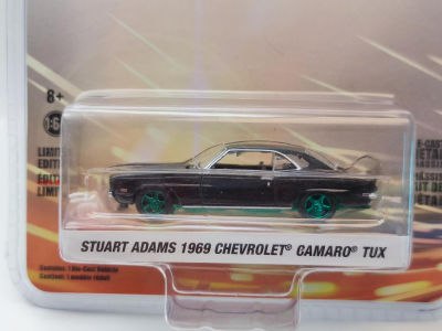 1:64 STUART ADAMS 1969 Chevrolet CAMARO TUX จำลอง Diecast รถโลหะรุ่นรถเด็กของเล่นคอลเลกชันของขวัญ W634