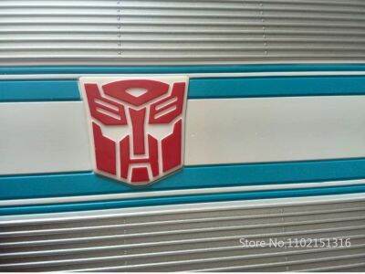 โลโก้ไหล่โลหะ3D โลโก้รถสำหรับ MPP10 Commander Transformer ของเล่น Decepticon Autobots G1สติกเกอร์