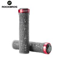 ROCKBROS Cycling Handlebar Rubber Anti-slip MTB Bicycle Grips TPE Soft Shockproof Bike Grips Bar Soft Tape Bike Bike Accessories Handlebars