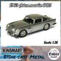 ??พร้อมส่ง?? KINSMART โมเดลรถเหล็ก​ รถคลาสสิค 1963 Aston martin DB5 Scale 1/38 ยาว 12.5cm