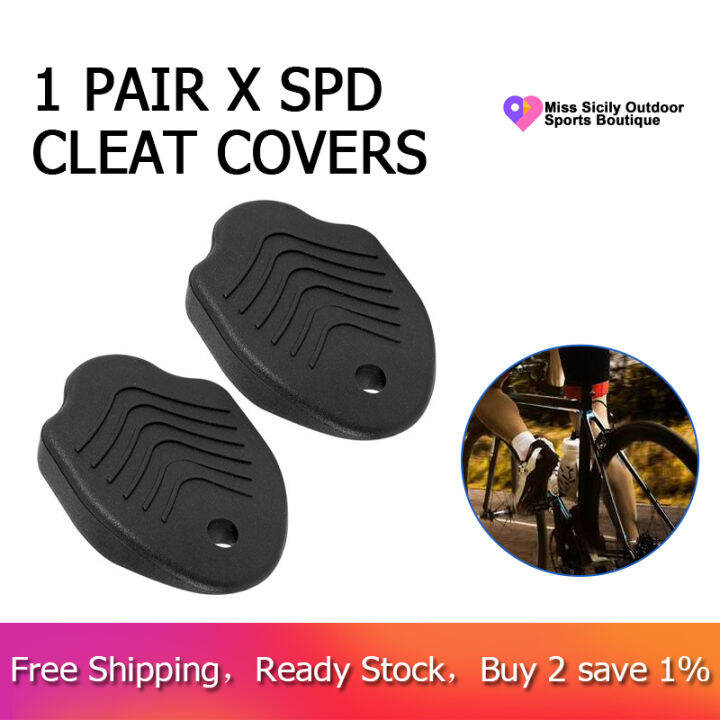 SPD Cleat Covers, Durable Bike Cleat Covers Compatible with Shimano SM