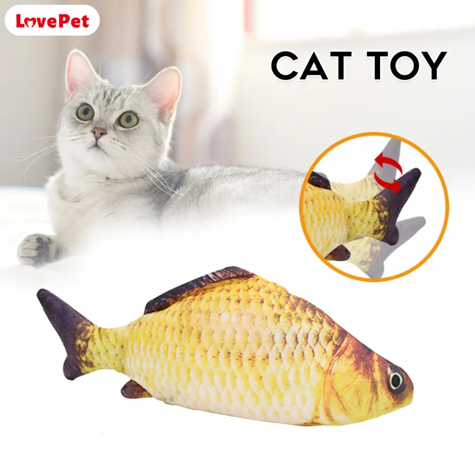 Electric Fish Cat Usb Toy Singing And Talking Simulation Jumping Fish Dog  Toy