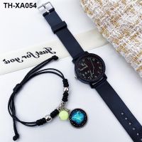 Student watch men and women simple constellation mens college primary secondary school students luminous childrens to time