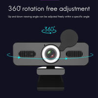 kebidu 4K HD Webcam 360 rotation free adjustment Web Camera Autofocus USB Web Camera Laptop Desktop In Stcok DropshipWholesale