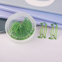 bright Green Penguin Paper Clip Profiled Paper Clip Animal Clip Pin Office Hand Account Metal Paper Clips Office Accessories