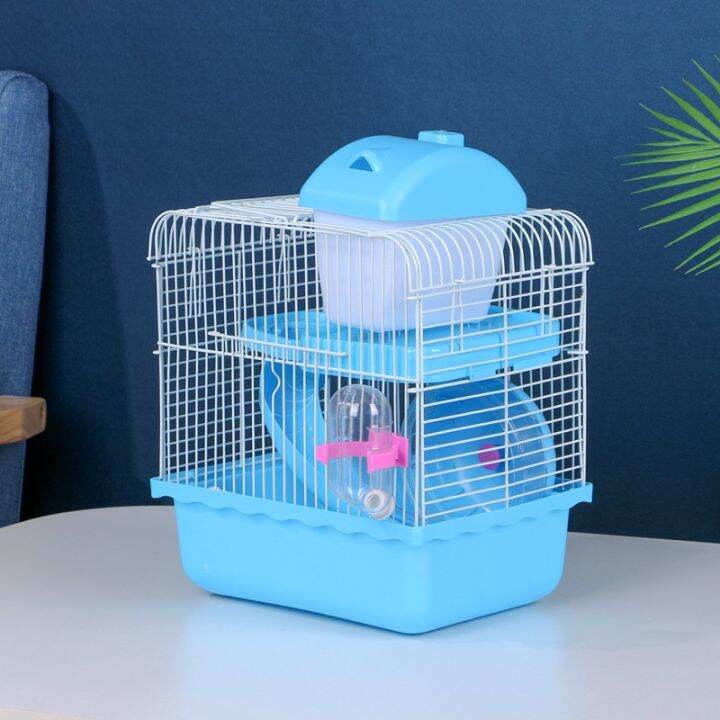 Hamster Cage Transparent Sangkar Hamster Full Set Travel Cage 仓鼠笼 | Lazada