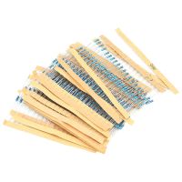 2600PCS 1/4W 130 Kinds Of Metal Film Resistors in Box Resistors Assortment Kits Fixed Resistor