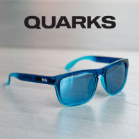 รุ่นใหม่! QUARKS แว่นกันแดด #124 รุ่น Surf  เฟรมTR90 เลนส์สีฟ้าน้ำทะเล กันรอย กันเหงื่อ น้ำทะเล Antimax Polarized