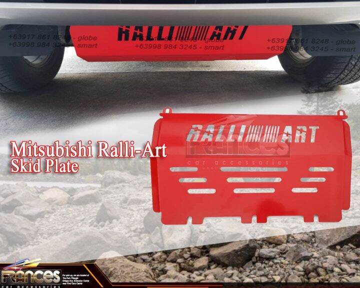 MITSUBISHI MONTERO SPORT GEN2 / Strada 20082015 SKID PLATE RALLIART
