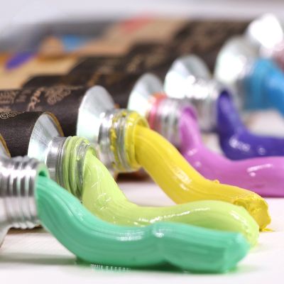 50ml High-grade Gray Oil Paint 48-color Single-pack Student Painting Creation Primer Artist-level Professional Art Supplies
