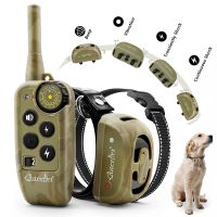 Remote Control 2000Ft Electric Dog Training Collar Waterproof Rechargeable Pet Anti Bark Control Collar For Dogs Electric Shocke