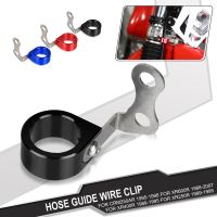 ๑❂ Motorcycle Hose Guide Wire Clip For Honda XR400R 1989-1995 Front Brake Hose Line Bottom Guide XR400 400R XR 400 R 1994 1993 1992