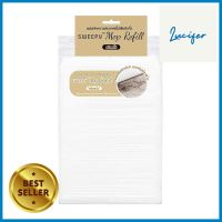 รีฟิลแผ่นทำความสะอาดพื้นชนิดแห้ง SWEEPY 30 แผ่น สีขาวREFILL DRY SHEET MOP SWEEPY 30 SHEET WHITE **มีบริการชำระเงินปลายทาง**