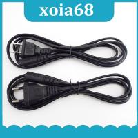 xoia68 Shop 2-Prong Pin Lead Wire Connecter Power Supply Cable Plug Electrical Line1.4M 2ft AC Power Adapter Extension Cord