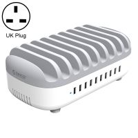 ORICO DUK-10P-DX 120W 5V 2.4A 10พอร์ต USB Charging Station, UK Plug