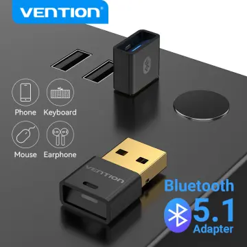 Cheap Fonken 5.3 Bluetooth Adapter For PC USB Bluetooth 5.3 Dongle Receiver  for Speaker Mouse Keyboard Music Audio Transmitter