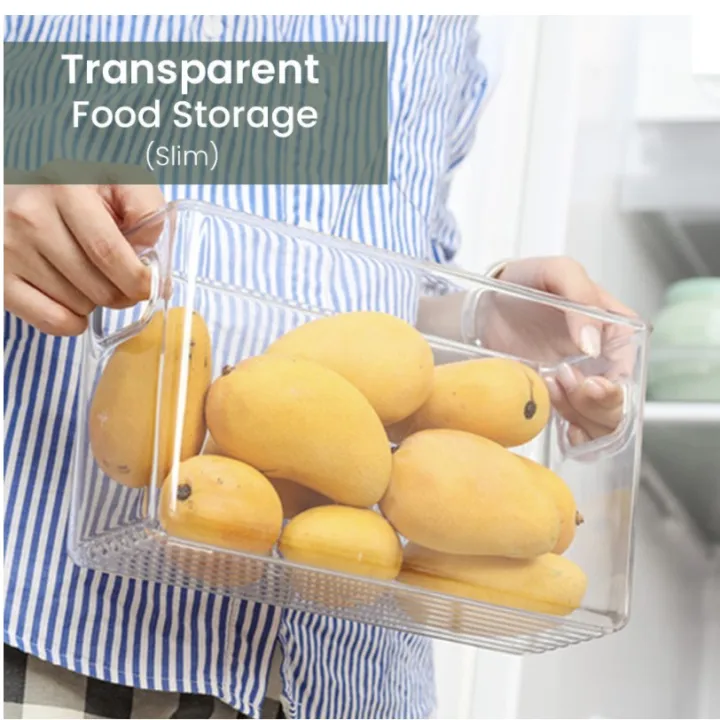 ReTouch Acrylic Refrigerator Organizer Sorting Box Stackable