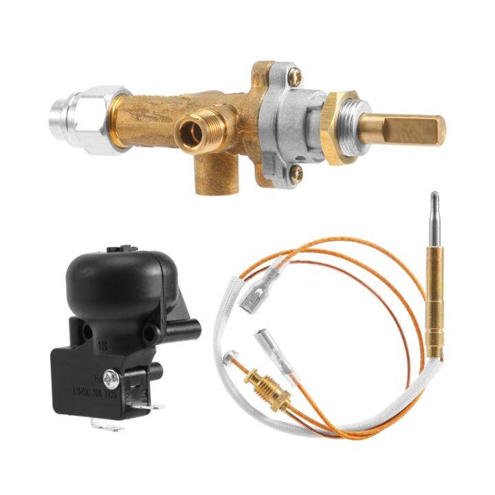 Gas Patio Heater Control Valve Thermocouple Sensor Dump Switch Knob