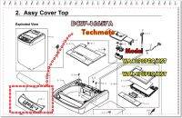 อะไหล่ของแท้/กรอบด้านหน้าเมนบอร์ดเครื่องซักผ้าซัมซุง/DC97-16657A/SAMSUNG