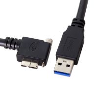 Cy 5M Usb ที่ยึดสกรูมุมขวา90องศาถึง3.0สายสำหรับข้อมูลกล้องอุตสาหกรรม