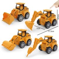 4 Styles Car Toys Plastic Diecast Construction Engineering Vehicle Excavator Model Truck For Kids Boys Funny Birthday Gift