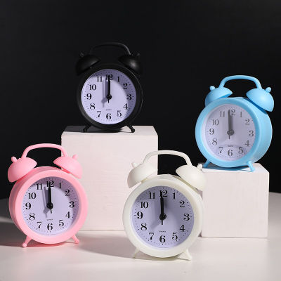 นาฬิกาดิจิตอลพลาสติกข้างเตียงนอนสุดสร้างสรรค์สำหรับ Jam Beker Kecil ห้องนั่งเล่นนาฬิกาปลุกรูปการ์ตูนนาฬิกาอัจฉริยะสำหรับนักเรียนตกแต่งโต๊ะเล็ก Clockpengluomaoyi
