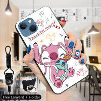 เคส Case4you สำหรับไอโฟน15 Pro Max 15 Pro เคสสติทช์น่ารักลายการ์ตูนสำหรับเด็กชายเด็กหญิงเด็กชายรูปสัตว์ประหลาดน้อยที่รัก626เคสโทรศัพท์ซิลิโคนกันกระแทกฝาหลังแหวนใส่นิ้วสายคล้อง