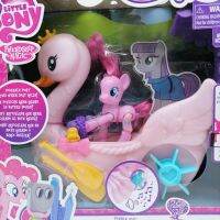 โพนี่น้อยมิตรภาพของฉันคือมายากล Pinkiepie Rowe นั่งเรือหงส์เรือเพลงสำรวจ Equestria เด็กเพลย์เฮาส์ของขวัญวันเกิดของเล่น