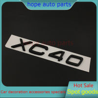 NEW Upgrade Volvo xc40 trunk logo sticker Black letter sticker