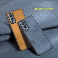 Luxury Leather Case For OnePlus Nord 2 5G Case PU Soft Silicone Back Cover For One Plus N200 N20 N100 Nord2 Shockproof Bumper Phone Cases