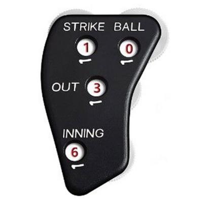4 Wheel Referee Counter with Lanyard Referee Indicator Baseball Clicker Umpire Clicker Umpire Gear Gym Sports Umpire Indicator