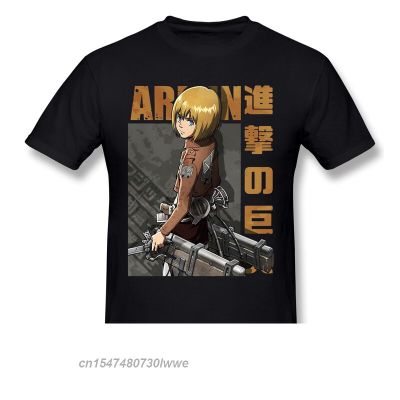 Shingeki No Kyojin Armin Arlert Good Print Cotton T-Shirt Attack On Titan For Men Stylish Streetwear