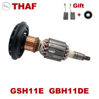 AC220V-240V Armature Rotor Anchor สำหรับ รื้อถอนค้อน GSH11E GSH 11E GBH11DE GBH 11DE (110V พร้อมใช้งานในขณะนี้)