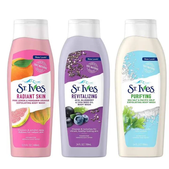 St. Ives Body Wash 709ml Lazada PH