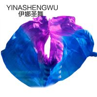 Women Belly Dance 100% Veils Newest Pure Silk Belly Dance Veils Belly Dance Scarf Silk Veils Practice Stage Performance