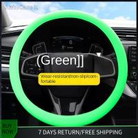 ที่คลุมพวงมาลัยซิลิโคน X กันลื่นตกแต่งรถยนต์ปลอกถุงมือยืดหยุ่นแฟชั่นหลากสี Selimut Mobil อเนกประสงค์