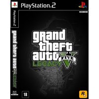 Ps2 แผ่นเกมส์ GTA Grand Theft Auto V Legacy PlayStation2 เกมส์ PS2⚡ส่งไว⚡