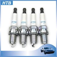 4 PCS 1822A069 DIFR6C11 Dual Iridium Spark Plug For 2011-2014 Mitsubishi RVR 2.0L L4 Kit VFK20F0 242 236 642 MN1822A09 FR7DII35X Spark Plugs Wires