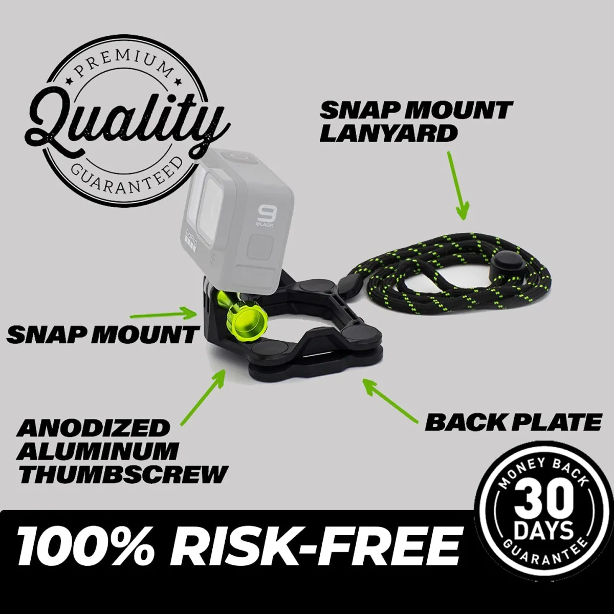 gopro snap mount