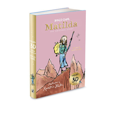 English original Matilda at 30 world traveler Matilda hardcover Roland Dahl series Roald Dahl 30th Anniversary Special Edition interesting story book for primary school students extracurricular reading in junior middle school