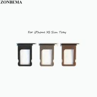 อะแดปเตอร์ซิมการ์ด Zonbema สำหรับ Iphone Xs Xs Max อะไหล่ที่ใส่ซิมการ์ดแบบคู่ถาดใส่ซิม