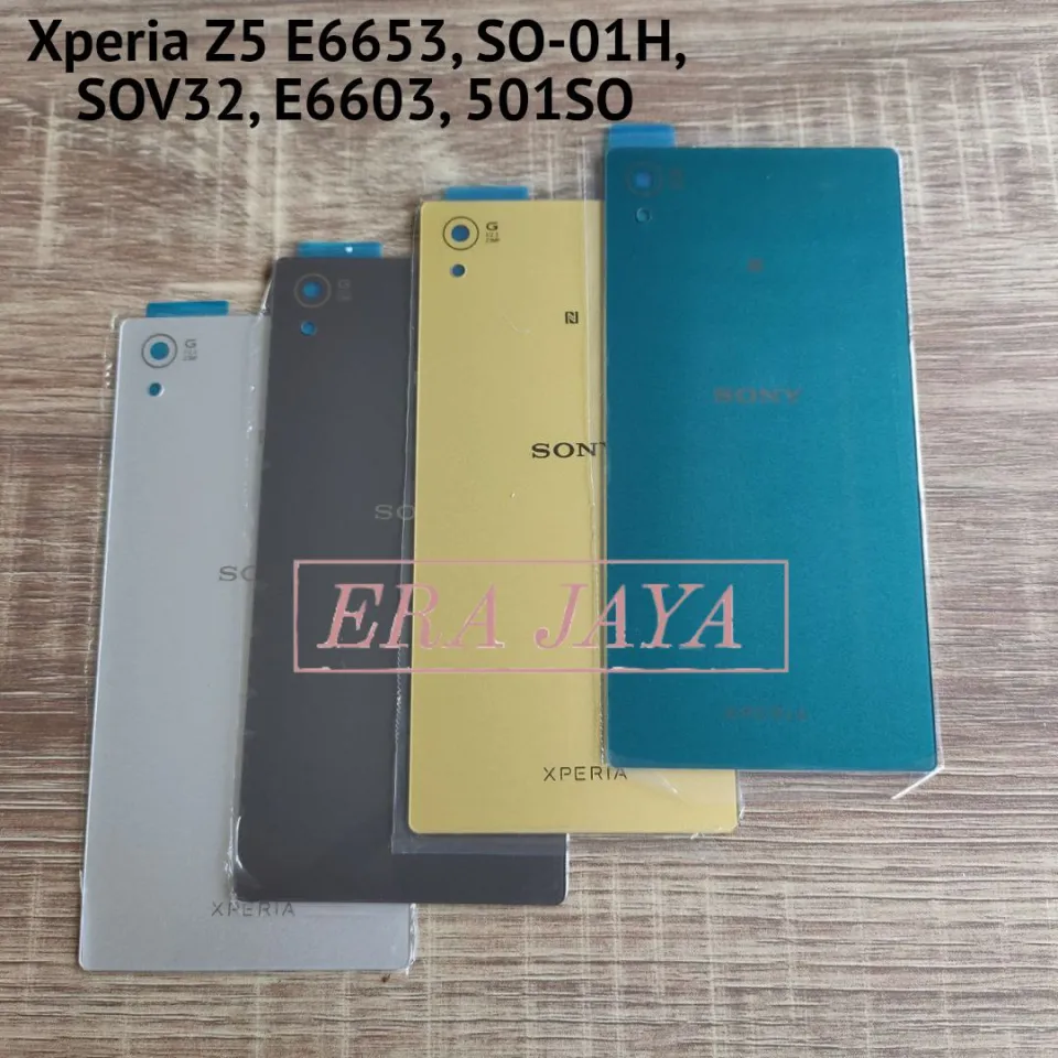 Backdoor Tutup Belakang Hp Sony Xperia Z5 E6653 SO-01H SOV32 E6603