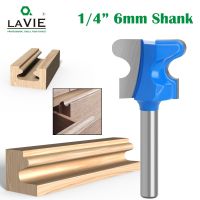 【LZ】 LAVIE 6mm 1/4  Shank 6.35mm Double Finger Router Bits For Wood Milling Cutter Industrial Grade Bit Woodworking Tools MC01160